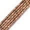 Natural Picture Jasper Beads Strands, Flat Round, 4x2~2.5mm, Hole: 1mm, about 148~156pcs/strand, 14.96''(38cm)