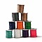 Waxed Polyester Cord, for Jewelry Making, Round, Mixed Color, 2mm, 100 yards/roll