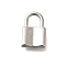 Anti-Tarnish 304 Stainless Steel Charms, Padlock Charm, Stainless Steel Color, 12.5x8.5x3mm, Hole: 4x4mm