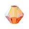 Preciosa® Crystal Beads, Czech Crystal, Bicone(451 69 302 Rondelle), 90310 20000 Sun AB 2x, 6mm, Hole: 1mm