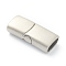 Non-Tarnish 316 Surgical Stainless Steel Bayonet Clasps, Rectangle, Stainless Steel Color, 23x10x6mm, Inner Diameter: 8x4mm
