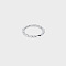 Stainless Steel Bamboo Joint Ring, Non-fading Fashion Ring, Stainless Steel Color, US Size 6(16.5mm)