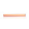 Ion Plating(IP) 304 Stainless Steel Links Connectors, Manual Polishing, Rectangle, Rose Gold, 30x5x1.5mm, Hole: 1.2mm