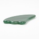 Естественные зеленые авантюрины gua sha доски G-B003-03-3