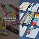 Пластиковые визитные карточки DIY-WH0199-92-4