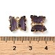 Латунь со стеклянными подвесками FIND-Z020-02M-3