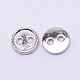 Мини-кнопки из сплава PALLOY-WH0076-49B-P-2