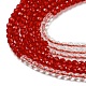 Прозрачный градиент цвета стеклянные бусины пряди GLAA-H021-01A-37-3