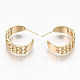 Серьги-кольца из латуни KK-R117-040-NF-2
