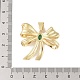 Латунь стекло кулоны KK-E111-43B-G-3