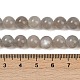 Натуральные серые бусины из лунного камня G-G206-A01-8mm-5