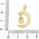 Латунные микро проложить кубического циркония подвески KK-I723-19G-03-3