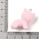 Подвески из флокированной смолы с милыми котятами MACR-P043-K02-3