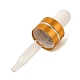 Флаконы для духов с капельницей из натурального аметиста DJEW-H010-02G-01-3