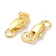 Стойки обшивки латунь когтя омара застежками KK-F090-24G-02-2
