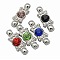 Metal Alloy Bar Spacers, with Grade A Rhinestone and Two Holes, Platinum Color, Rectangle, Size: about 7.5mm wide, 21mm long, 4.5mm thick, hole: 2mm