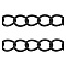 Iron Twisted Chains, Unwelded, with Spool, Oval, Gunmetal, 5x3.5x0.7mm, about 328.08 Feet(100m)/roll