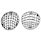 Alloy Pendants, Lead Free & Cadmium Free & Nickel Free, teardrop, Antique Silver, 25mm long, 23mm wide, 1mm thick, hole: 1mm