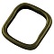 Tibetan Style Bead Frames, Lead Free & Cadmium Free, Rectangle, Antique Bronze, 23x20x4mm