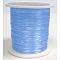Flat Elastic Crystal String, Elastic Beading Thread, for Stretch Bracelet Making, Dyed, Light Blue, 0.8mm, about 65.61 yards(60m)/roll