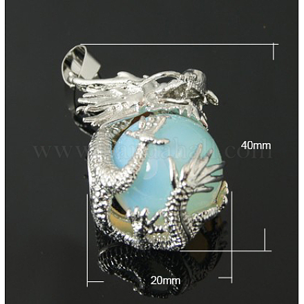Opalite подвески G-Q732-2-1