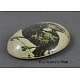 Плоско-круглые кабошоны из стекла   GGLA-R193-3-2