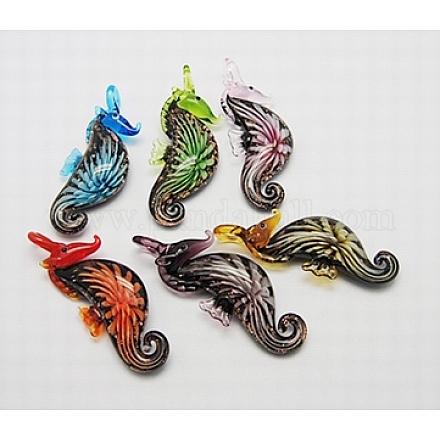 Большие подвески lampwork LAMP-A141-M-1