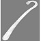 Tibetan Style Alloy Bookmarks, Lead Free and Nickel Free and Cadmium Free, Silver Color Plated, 79.5x15.5x2mm, Hole: 2mm