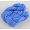 Nylon Thread, Nylon Jewelry Cord for Custom Woven Bracelets Making, Royal Blue, 1mm, 28m/batch