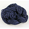 Nylon Thread, Nylon Jewelry Cord for Custom Woven Bracelets Making, Dark Blue, 1mm, 28m/batch