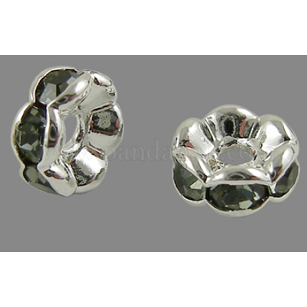 Латунь марки А горный хрусталь Spacer бисер RSB160NF-03-1