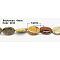 Natural Picasso Stone/Picasso Jasper Beads Strands, Oval, Colorful, Size: about 14mm long, 10mm wide, 4mm thick, hole: 1mm, about 29pcs/strand, 15.7 inch
