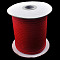 Korean Waxed Polyester Cord, Red, 4mm wide, about 93yards/roll