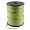 Korean Waxed Polyester Cord, Dark Khaki, 2~3mm, about 93yards/roll