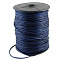 Korean Waxed Polyester Cord, Dark Blue, 2~3mm, about 93yards/roll