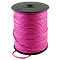 Korean Waxed Polyester Cord, Hot Pink, 2~3mm, about 93yards/roll