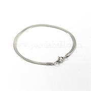 Браслеты из нержавеющей стали 304 BJEW-D418-01P