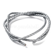 Плетеный кожаный шнур VL3mm-24