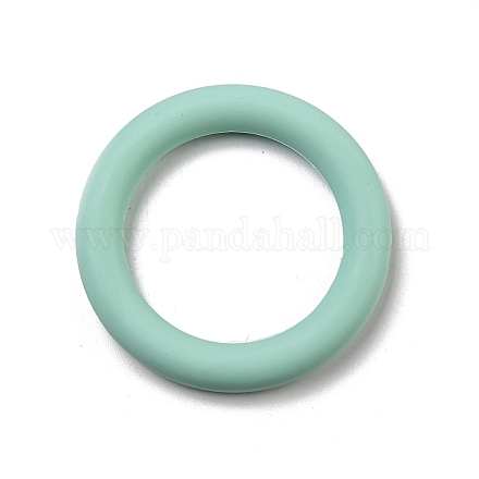 Кольцо из силиконовых фокусных бусин SIL-R013-02G-1