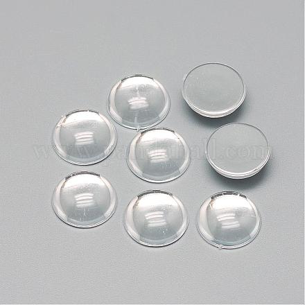 Прозрачного акрилового кабошонов GACR-Q014-8mm-02-1