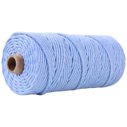 100 м хлопчатобумажных ниток для вязания поделок. KNIT-YW0001-01F-1