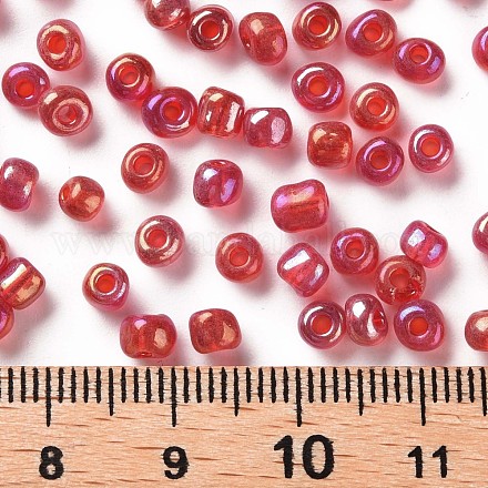 (доступна услуга переупаковки) круглые стеклянные бусины SEED-C016-4mm-165-1