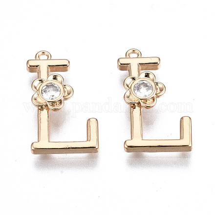 Латунные подвески KK-Q768-001G-L-1