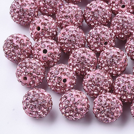 Ручной полимерной глины шариков Rhinestone RB-S250-12mm-A1-1