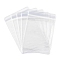 PVC Anti Oxidation Zip Lock Bags, Transparent Antitarnish Jewelry Packing Storage Pouch, Rectangle, Clear, 11x7.5x0.03cm, Unilateral thickness: 4.9 Mil(0.125mm)
