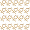 SUNNYCLUE 1 Box 30 Sets Stainless Steel Toggle Clasp OT Clasps Gold T-Bar and O-Ring Links Closure Alloy Round Ring Metal Clasp for Jewelry Making Clasps Connectors DIY Crafts Necklace Bracelet Women