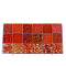 DIY 18 Style Resin & Acrylic Beads Jewelry Making Finding Kit, Round & Rice & Tube, Coral, 6.5~7x2~12x1.5~11.5mm, Hole: 0.7~2mm