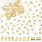 Alloy Cabochons, Musical Note, For UV Resin Filler, Epoxy Resin Jewelry Making, Golden, 68x52x11mm