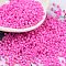 Baking Paint Glass Seed Beads, Cylinder, Violet, 2x1.5mm, Hole: 1mm, about 5599pcs/50g
