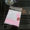 Printed Plastic Bags, with Adhesive, Pink, 13x10cm, Unilateral Thickness: 0.035mm, Inner Measure: 10x10cm, about 100pcs/bag